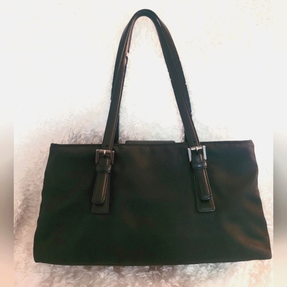 Coach Handbags - Vintage Coach Mercer Twill and Leather Bag